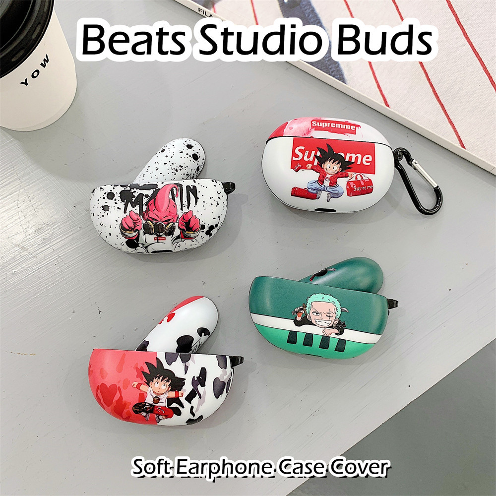 Hàng có sẵn Cho Beats Studio Buds ốp tai ng Case TPU phim hoạt hình sáng kiến Vỏ Bảo Vệ Hộp Sạc