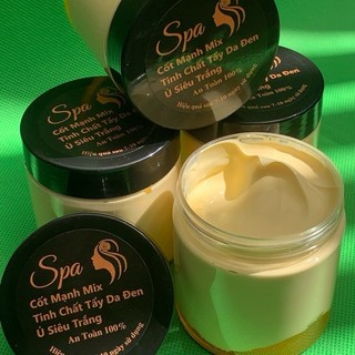 Kem body ủ cốt siêu trắng da 2 tầng spa beauty 250g siêu kích trắng da