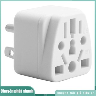 Bộ chuyển đổi phích cắm du lịch Mỹ EU / UK / AU / In / CN / JP / Châu Á / Ý / Brazil sang Mỹ (Loại B), 3 phích cắm USA, Bộ chuyển đổi sạc ncsqkjjs.vn