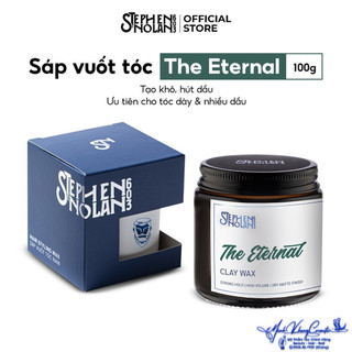 Sáp vuốt tóc nam Stephen Nolan 603: The Eternal Clay Wax 100gr - MK