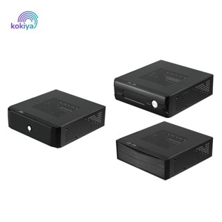 Kokiya Mini ITX Case Hộp đựng máy tính dạng nhỏ Hộp đựng máy tính bằng sắt nhỏ gọn cho văn phòng