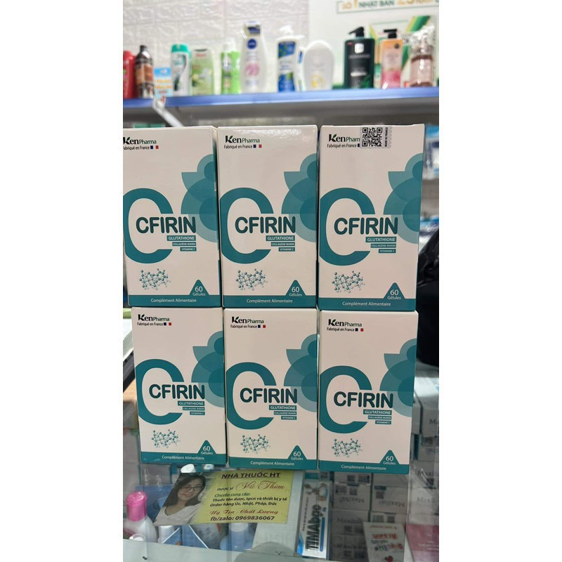 CFIRIN Glutathion KenPharma 60 viên [ Nhập Khẩu ]