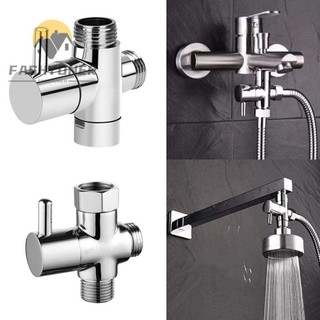 Fashyuner Van chuyển hướng Đầu phun cố định Bộ chuyển đổi cầm tay có thể điều chỉnh Vòi sen vòi hoa sen Van chuyển hướng Phụ kiện phòng tắm Máy tách nước 3 chiều