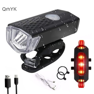 Thời Trang Nhà Máy Đèn USB LED Sạc Bộ Xe Đạp Đường Trước Đèn Pha Đèn Pin Đi Xe Đạp Phụ Kiện Đi Xe Đạp QrhYK