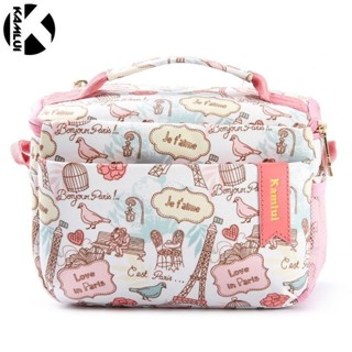  🌈🌈Sony a6000 Lưu trữ kỹ thuật số Túi đựng máy ảnh gương lật Nữ Fuji Dễ thương Canon Một vai 200d Túi đựng máy ảnh di động camera bag 