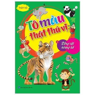 Sách - tô màu thật thú vị - động vật hoang dã