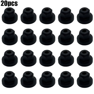 Vui VẺ| 20x Đai Ốc Nhựa Có Nhẫn Dành Cho Xe BMW E36 E39 E46 E60 E61 E65 E90 E91 X3