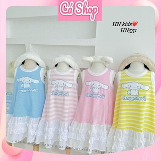 Váy đầm HN551 sát nách Cinnamoroll cho bé gái