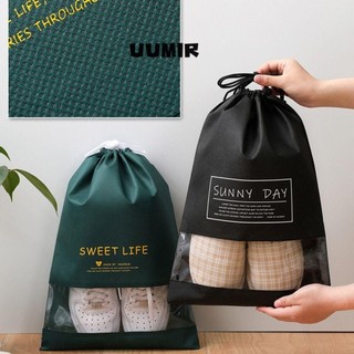 Túi đựng giày, Túi dây rút chống ẩm chống bụi, Túi đựng giày du lịch trong suốt không dệt trong suốt bền bỉ dành cho du lịch