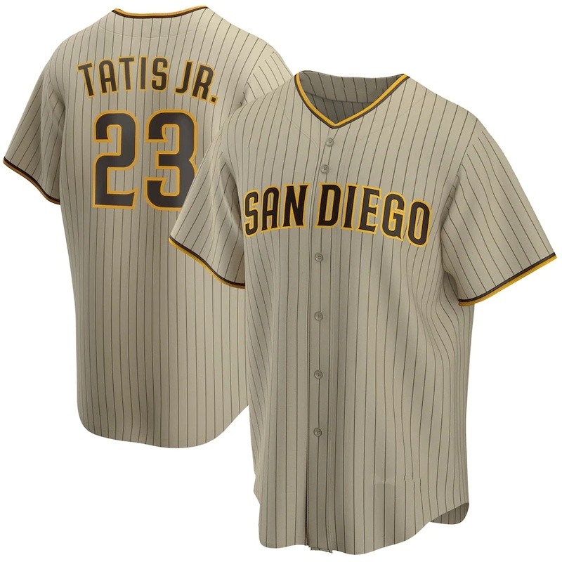San Diego Padres Fernando Tatis Jr. Áo bóng chày Tân