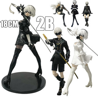 2b NieR: Hình hành động Automata YoRHa No. 9 Loại S 18CM YoRHa No. Bộ sưu tập trò chơi lưu niệm mô hình 2 loại B Quà tặng đồ chơi