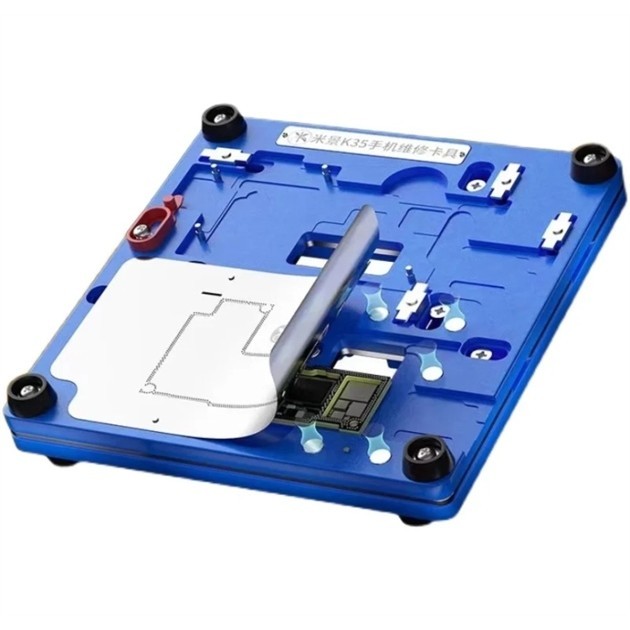 Bộ Đế Kẹp Main Tản Nhiệt Mijing K35 Kèm Vỉ Làm Chân 4 in 1: 12 / 12MN / 12PR / 12PRM