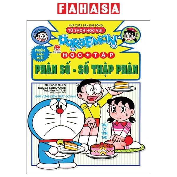Sách Doraemon Học Tập - Phân Số-Số Thập Phân (Tái Bản 2024)