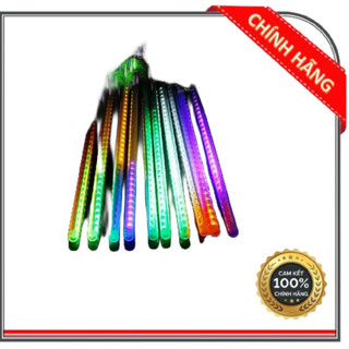 (HCM) Đèn sao băng hiệu ứng giọt nước 50cm chùm 8 cây, đèn chớp nháy đủ màu