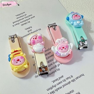  🎶Loopy Nail Clipper Small Beaver ABS Thép Carbon Loại bỏ da chết Bấm móng tay Ngoài trời tại nhà Dụng cụ làm món 