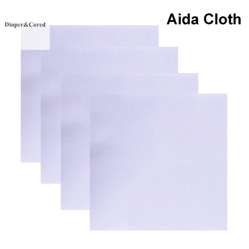 DIAPER & CORED 11CT 14CT Aida Vải Thêu Chữ Thập DIY Làm Việc May Vải YTH