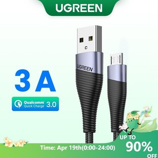 Cáp sạc nhanh UGREEN cổng Micro USB tùy chọn kích thước