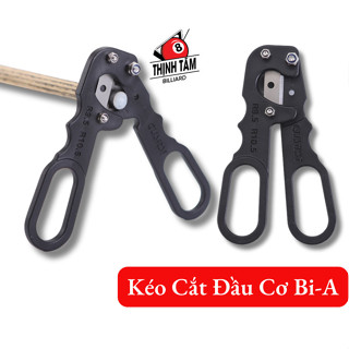 [THỊNH TÂM] Kéo Cắt Đầu Cơ Bida, Kéo Chuyên Dụng Sửa Chữa Đầu Tẩy Gậy Bi-A