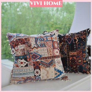 Vỏ gối sofa 45x45 30x50 50x50 phong cách bohemian trang trí nội thất