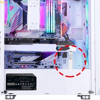Dusur Hợp Kim Nhôm Giá Đỡ Thẻ Video Card Đồ Họa GPU Nẹp Dọc Kính Thiên Văn Xoay Chân Đế Thẻ Video Hol