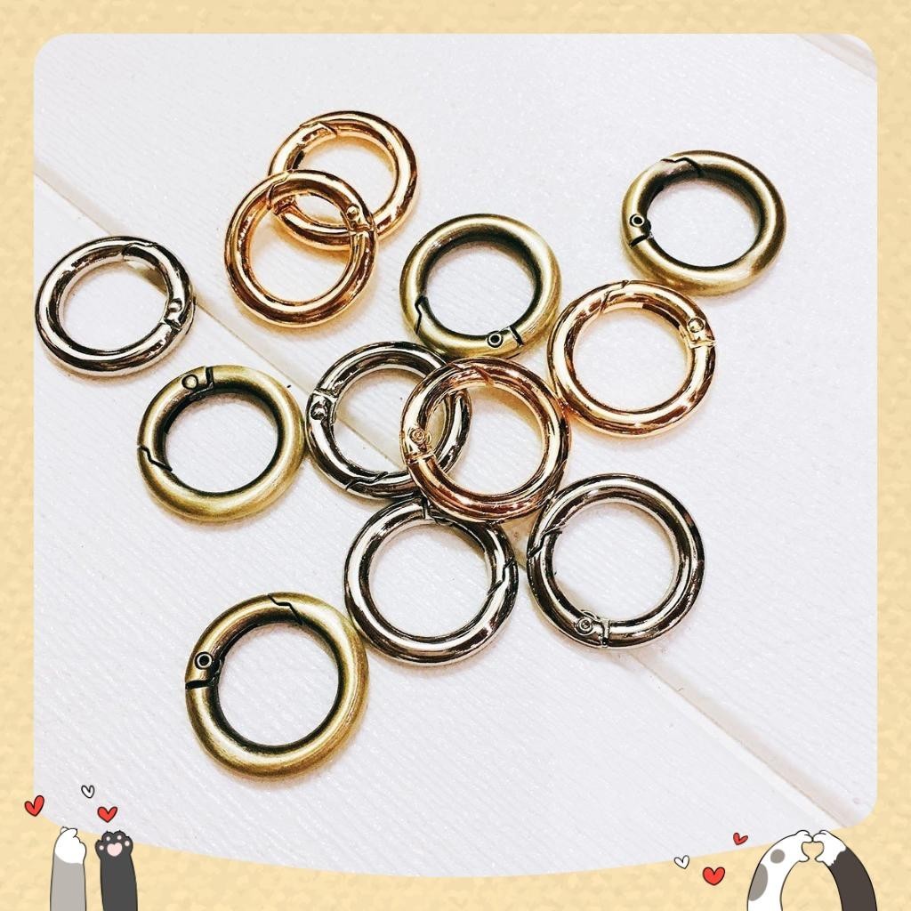 Khoen tròn mở 30mm (1 cái)