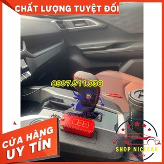 Bọc da cần số Misubishi x force da bò 100%