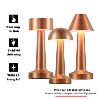 Đèn led cảm ứng để bàn, hỗ trợ đọc sách ban đêm nhỏ gọn và tiện lợi