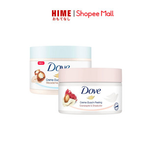 Tẩy Da Chết Toàn Thân Dove Exfoliating Body Polish Macca 225ml bản Đức