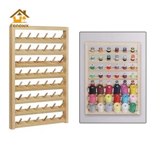   Viocee  Giá treo tường Giá đỡ cuộn dây bằng gỗ Giá bện Dây Kệ chỉ Giá may chỉ Sắp xếp để sắp xếp ren thợ may 
