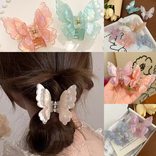 Kẹo Màu Bướm Tóc Ins Kẹp Tóc Mùa Hè Ngoài Trời Ảnh Đạo Cụ Thời Trang Cô Gái Phụ Kiện Tóc Cung Cấp
