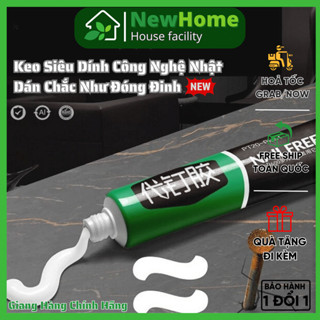 Keo Siêu Dính Công Nghệ Nhật Bản Tuýp 60g Dán Giày - Gỗ - Thuỷ Tinh Đa Năng Chống Thấm Nước