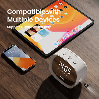 Đồng hồ LED loa Bluetooth Philips TAS2909 Alram