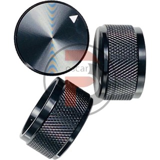 Núm volume nhôm đen 30x17x6mm