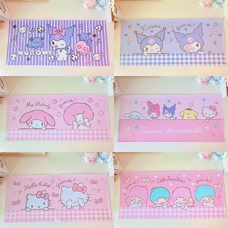 Sanrio Hello Kitty Dài Chống Vết Bẩn Bàn Thảm Kuromi Cinnamoroll Trẻ Em Chống Dầu Học Sinh Viết Nền Thảm