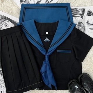 [Order] Seifuku set váy jk đồng phục xanh phong cách học sinh Nhật Bản