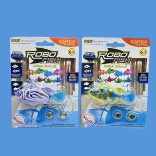 2x robo fish robotic fish water activated electronic my pet fish - brand new