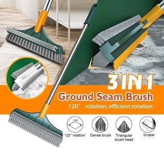 Cây chà sàn nhà tắm đa năng 3 trong 1 chổi cọ sàn và gạt nước nhà tắm cây lau kính