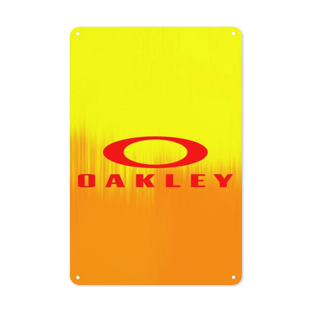 Oakley Kim Loại Tín Hiệu Poster Vintage Kim Loại Tín Hiệu Poster 20 * 30cm Dán Tường Nhà Thời Trang 