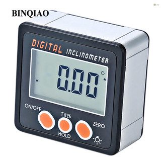 Máy đo độ nghiêng kỹ thuật số 0-360 độ°thước đo góc kỹ thuật số vỏ hợp kim nhôm từ tính