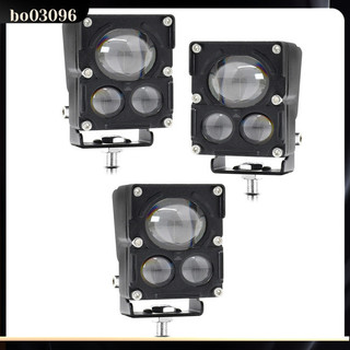 Đèn LED xe máy BO SD2 Đèn sương mù lái xe siêu sáng 6000K / 3000K 4 chế độ chiếu sáng IP68 Aux chống nước