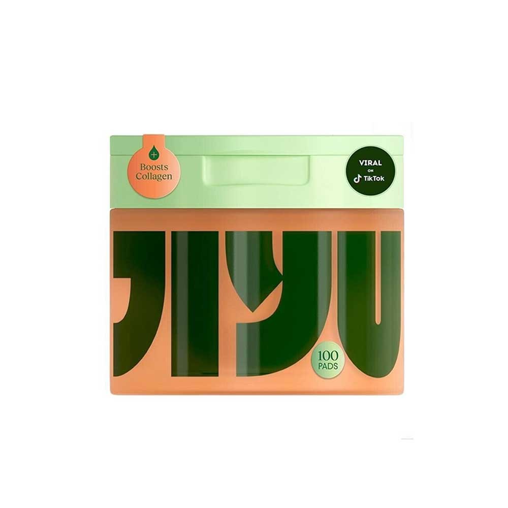 JiYu Korean Skincare Glow-Up Bundle - Toner Pads 100Pcs