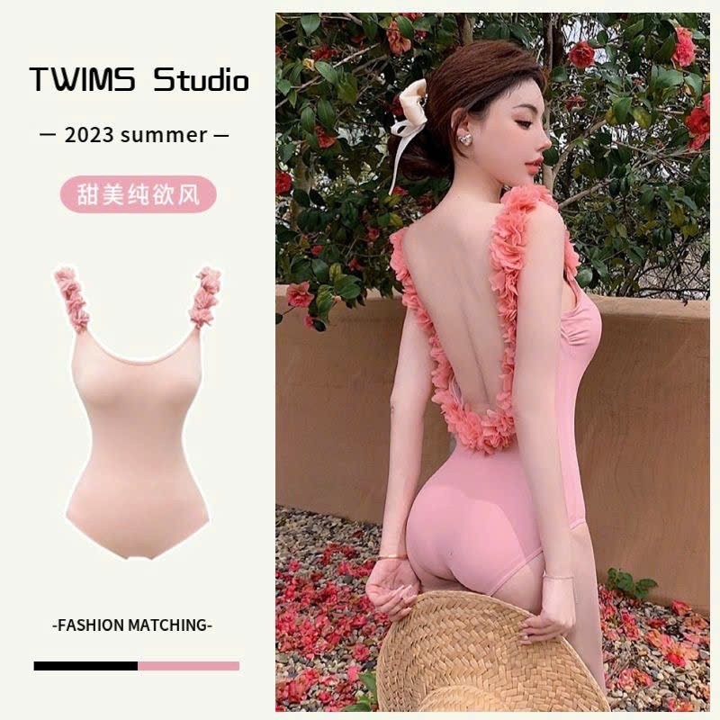 Set bộ đồ bơi bikini nữ liền thân thiết kế hở lưng sexy gợi cảm quyến rũ siêu tôn dáng HMH BKN55 | BigBuy360 - bigbuy360.vn