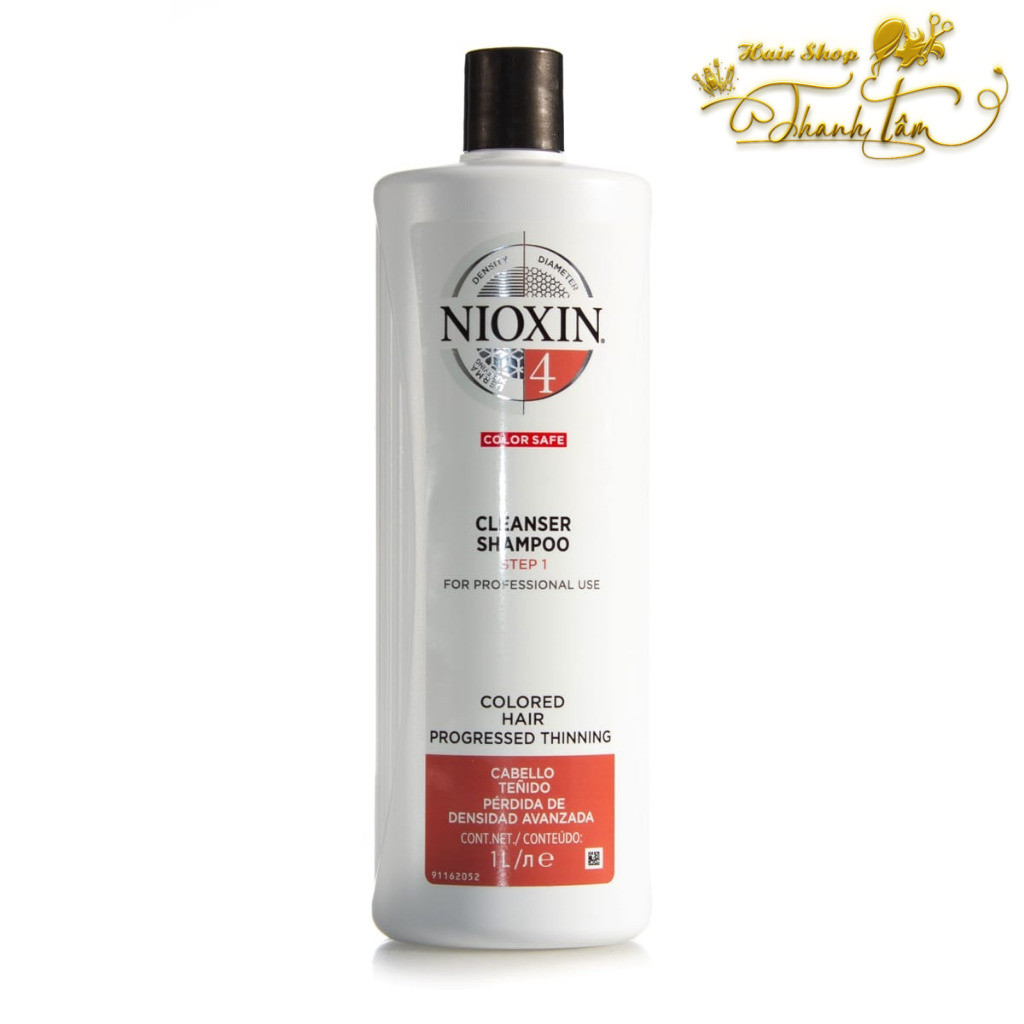 Dầu gội chống rụng tóc Nioxin System 4 Shampoo 1000ml [ TT ]