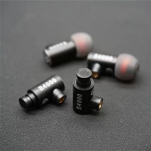 TRER Tần số trung tâm Chống nghe tần số thấp E4000 In-Ear Micro-Dynamic Coil Tai nghe HIFI Alumin