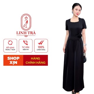 Đầm Trung Niên [ Linh Trà ] ( TM 3486 ) Bigsize Màu Sắc Trẻ Trung Tươi Sáng Họa Tiết Sang Trọng Đi Tiệc Cho Bà Cho Mẹ