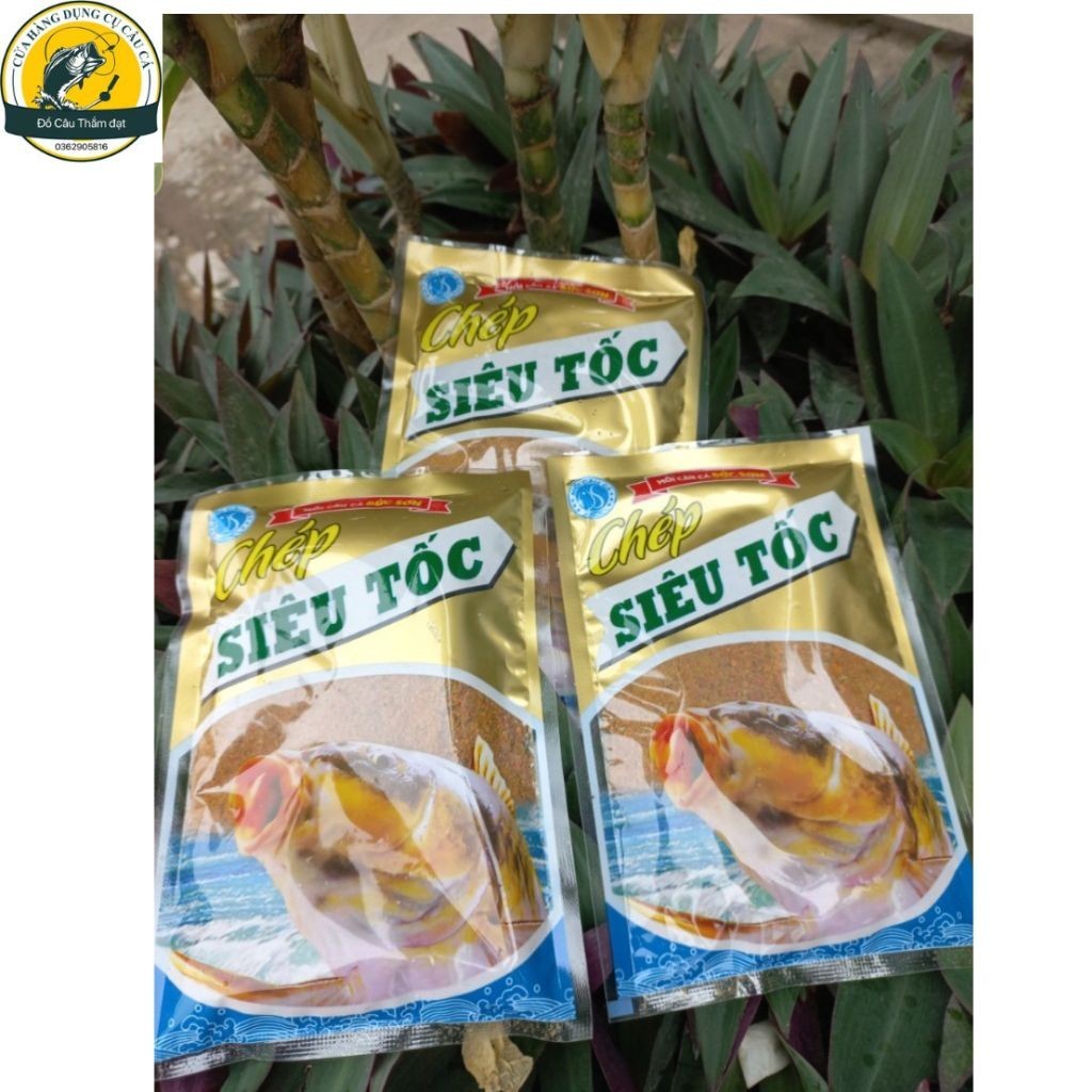 Combo 2g,3g Mồi chép siêu tốc