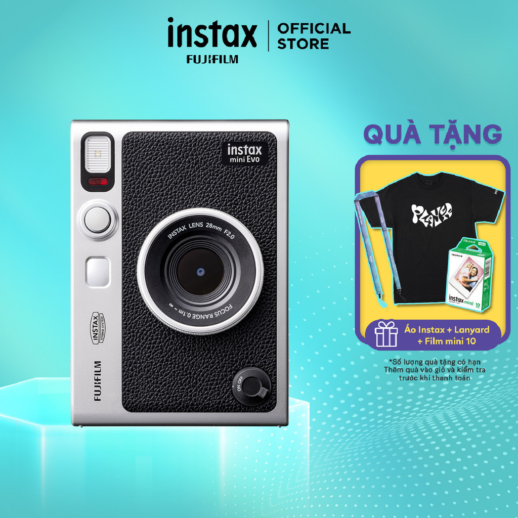 Máy Ảnh Chụp Lấy Liền Fujifilm Instax Mini Evo - Bảo Hành 1 Năm