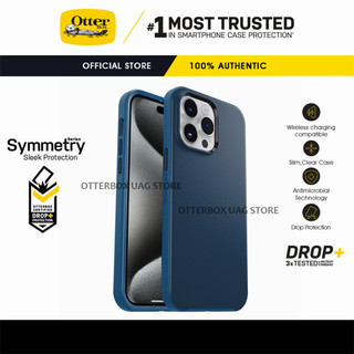 Dòng đối xứng otterbox cho iphone 15 pro max / iphone 15 pro / iphone 15 plus / iphone 15 ốp điện thoại