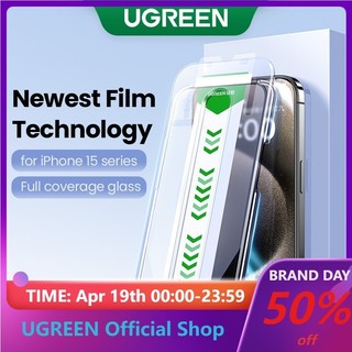 Ugreen 1 Kính Cường Lực hd Chống Bụi Cho iphone 15 15plus 15 pro max