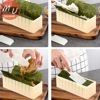 Mulinhe Diy Máy Làm Sushi Và Cơm Khuôn Tròn Bánh Rong Biển Khuôn Nhựa ele Khuôn Vuông Máy Xay Sushi Làm Dụng Cụ vn